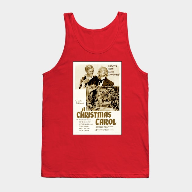 A Christmas Carol Tank Top by Vandalay Industries